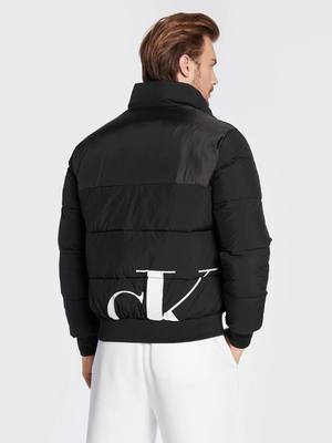 Calvin Klein pánska čierna bunda - M (BEH)