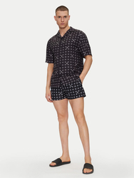 Calvin Klein pánska čierna košeľa - L (0GO)