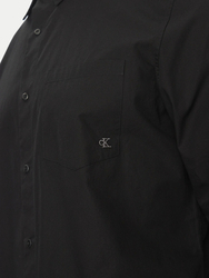 Calvin Klein pánska čierna košeľa - M (UB1)