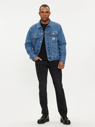 Calvin Klein pánska modrá džínsová bunda - M (1A4)