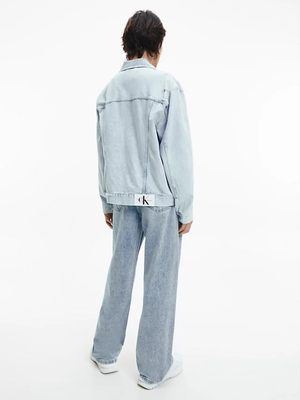 Calvin Klein pánska svetlomodrá džínsová bunda - M (1AA)