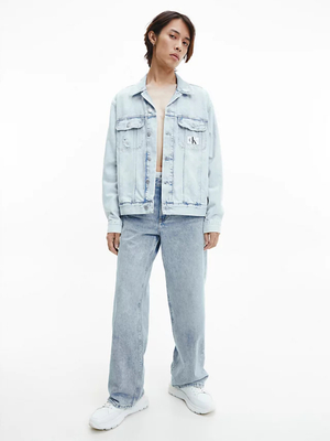 Calvin Klein pánska svetlomodrá džínsová bunda - L (1AA)