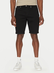 Calvin Klein pánske čierne džínsové šortky - 30/NI (1BY)