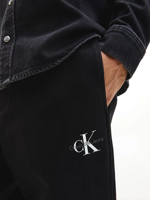 Calvin Klein pánske čierne tepláky - S (BEH)
