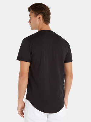 Calvin Klein pánske čierne tričko - XXL (BEH)