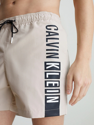 Calvin Klein pánske béžové plavky - S (ACE)