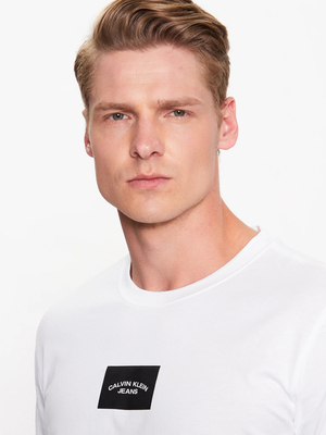 Calvin Klein pánske biele tričko - XL (YAF)