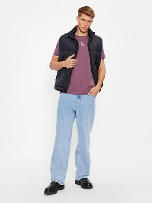 Calvin Klein pánske fialové tričko - L (VAC)