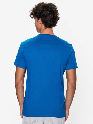 Calvin Klein pánske modré tričko - L (C3B)