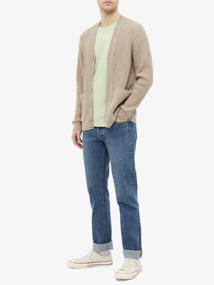 Calvin Klein pánske svetlozelené tričko - L (L99)