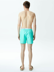Calvin Klein pánske tyrkysové plavky - S (LB9)