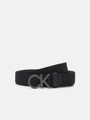 Calvin Klein pánsky čierny opasok - 95 (BAX)