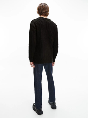 Calvin Klein pánsky čierny sveter - M (BEH)