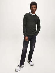 Calvin Klein pánsky zelený sveter - M (LDD)