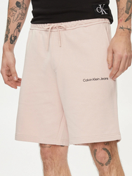 Calvin Klein pánske ružové šortky - S (TF6)