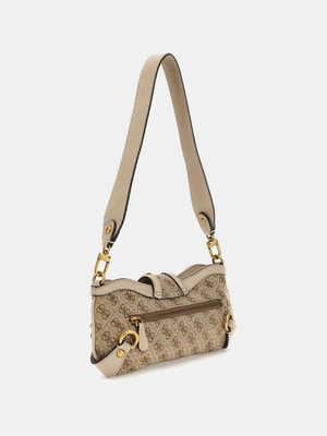 Guess dámska béžová crossbody kabelka - T/U (LLD)