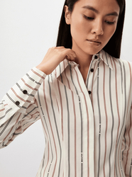 Tommy Hilfiger dámska pruhovaná košeľa - 34 (03L)