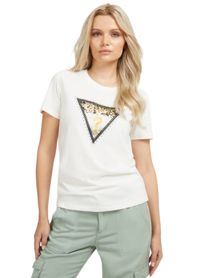 Guess dámske krémové tričko - M (G012)