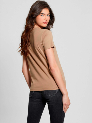 Guess dámske hnedé tričko - S (G1DQ)