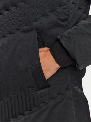 Guess dámsky čierny páperový kabát - XS (JBLK)