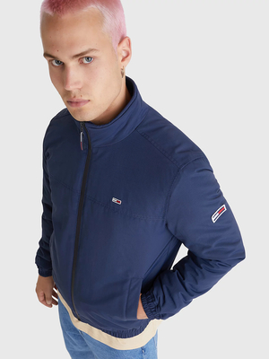 Tommy Jeans pánska modrá bunda ESSENTIAL  - M (C87)