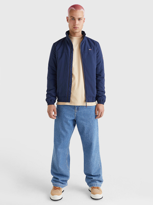 Tommy Jeans pánska modrá bunda ESSENTIAL  - M (C87)