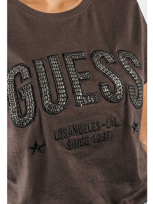 Guess dámske khaki tričko - XS (NANI)