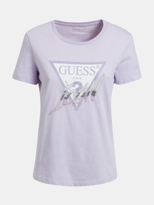 Guess dámske fialové tričko - XS (G472)