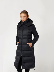 Guess dámska čierna bunda - XL (JBLK)