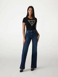 Guess dámske čierne tričko - XS (JBLK)