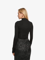 Guess dámske čierne body - XS (JBLK)
