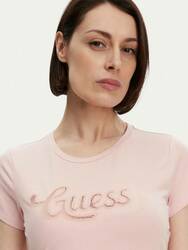 Guess dámske ružové tričko - XS (G6J3)