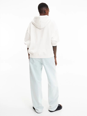 Calvin Klein dámska biela mikina - L (YAF)