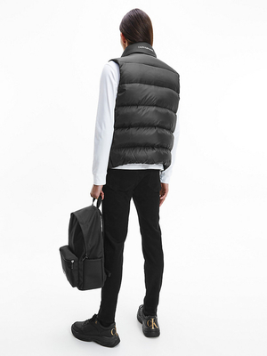 Calvin Klein pánska čierna páperová vesta - XL (BEH)