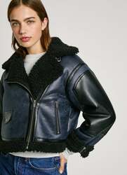 Pepe Jeans dámska modrá BROOKLYN bunda - M (594)