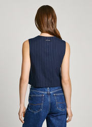 Pepe Jeans dámska modrá vesta DIANA  - XS (594)