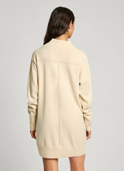 Pepe Jeans dámske krémové šaty HAZEL - M (814)