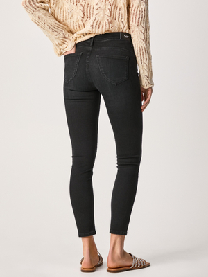Pepe Jeans dámske čierne džínsy Zoe - XS (0)