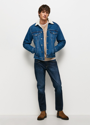 Pepe Jeans pánska džínsová Pinner bunda - M (000)