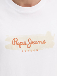 Pepe Jeans pánske biele tričko - S (800)