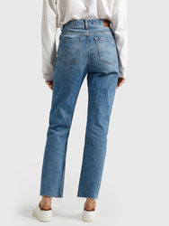 Pepe Jeans dámske modré džínsy Celyn - 25/28 (0)