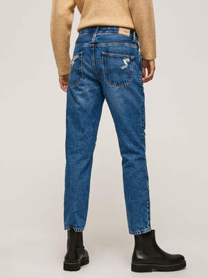 Pepe Jeans dámske modré džínsy Violet - 25/R (000)