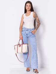 Pepe Jeans dámske svetlo modré džínsy  - 27/32 (0)