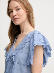 Pepe Jeans dámska modrá blúzka Dame - XS (563)