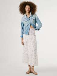 Pepe Jeans dámska vzorovaná sukňa Lizz - XS (808)