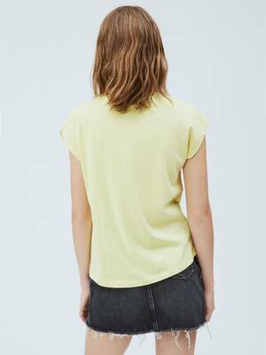 Pepe Jeans dámske žlté tričko - XS (014)
