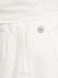 Pepe Jeans dámske biele šortky Douce - XS (808)