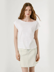Pepe Jeans dámske biele tričko Alice - XS (800)