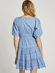 Pepe Jeans dámske modré šaty Day - XS (563)