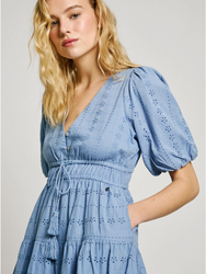 Pepe Jeans dámske modré šaty Day - XS (563)